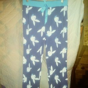 Playboy Bunny pajama pants size Lg
